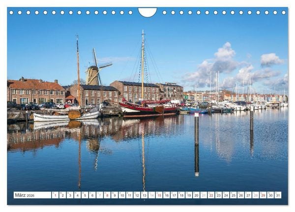 Produktbild: Die ganze Vielfalt der Niederlande (Wandkalender 2026 DIN A4 quer), CALVENDO Monatskalender