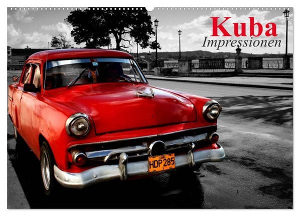 Produktbild: Kuba &bull; Impressionen (Wandkalender 2026 DIN A2 quer), CALVENDO Monatskalender