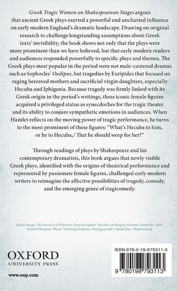 Produktbild: Greek Tragic Women Shakesp Stages C