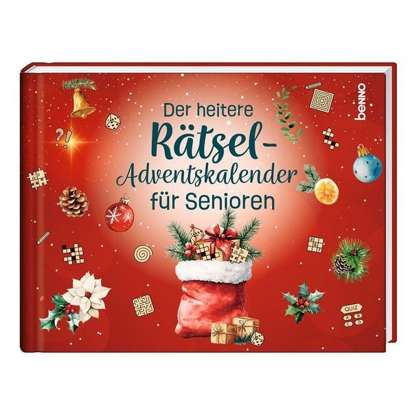 Der heitere Rätsel-Adventskalender für Senioren 2026
