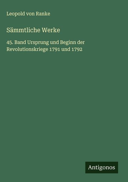 Produktbild: S&auml;mmtliche Werke