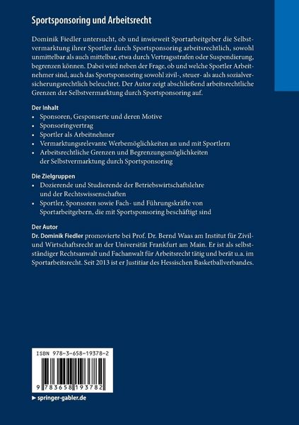 Sportsponsoring und Arbeitsrecht
