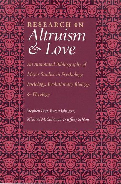 Produktbild: Research on Altruism & Love
