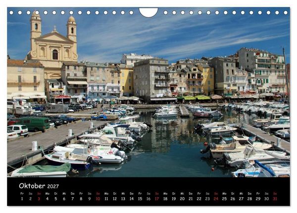 Produktbild: Korsikas St&auml;dte (Wandkalender 2027 DIN A4 quer), CALVENDO Monatskalender