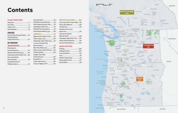 Produktbild: Lonely Planet Best Road Trips Pacific Northwest
