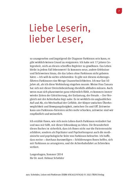 Produktbild: Leben mit Parkinson