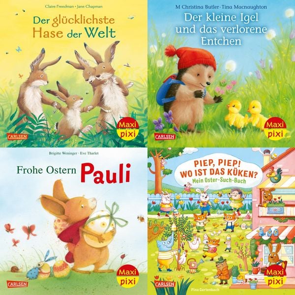 Produktbild: Maxi-Pixi-4er-Set 102: Endlich Fr&uuml;hling! (4x1 Exemplar)
