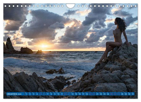 Produktbild: Sardaigne - Les paysages et le nu (Calendrier mural 2026 DIN A4 vertical), CALVENDO calendrier mensuel