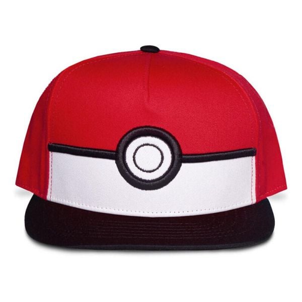 Produktbild: Cap Pokemon - Pokeball (Rot/Wei&szlig;)