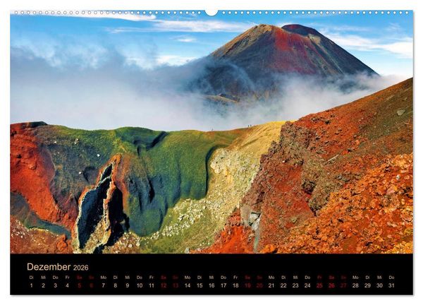 Produktbild: S&uuml;dseetraum Neuseeland (hochwertiger Premium Wandkalender 2026 DIN A2 quer), Kunstdruck in Hochglanz