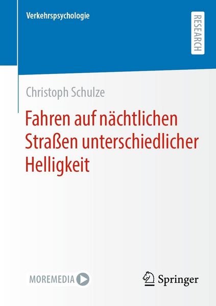 Produktbild: Fahren auf n&auml;chtlichen Stra&szlig;en unterschiedlicher Helligkeit