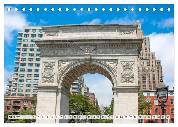 Produktbild: New York - Momente (Tischkalender 2026 DIN A5 quer), CALVENDO Monatskalender