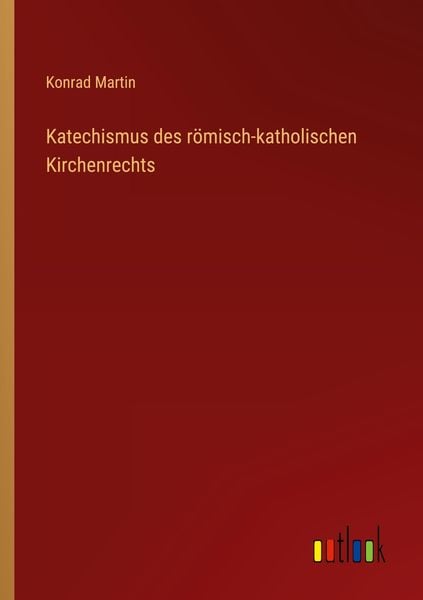 Produktbild: Katechismus des r&ouml;misch-katholischen Kirchenrechts