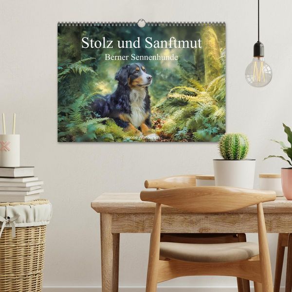 Produktbild: Stolz und Sanftmut - Berner Sennenhunde (Wandkalender 2027 DIN A3 quer), CALVENDO Monatskalender