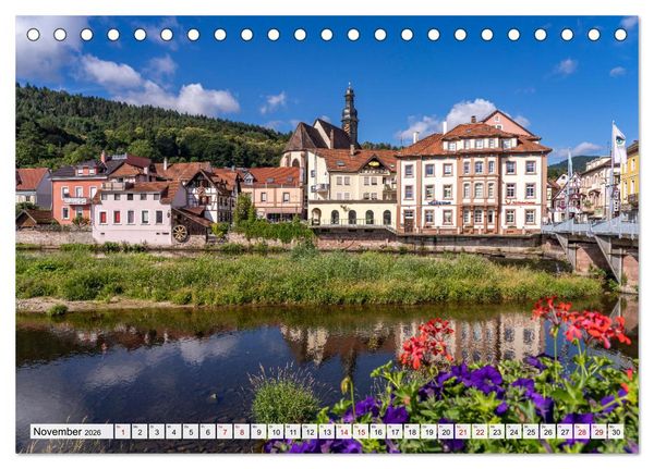 Produktbild: Schwarzwald - Das Murgtal (Tischkalender 2026 DIN A5 quer), CALVENDO Monatskalender