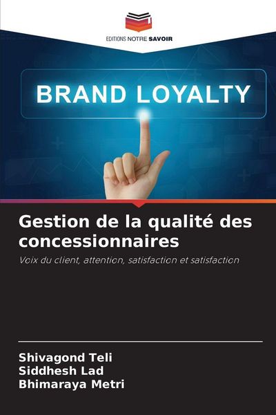 Produktbild: Gestion de la qualit&eacute; des concessionnaires