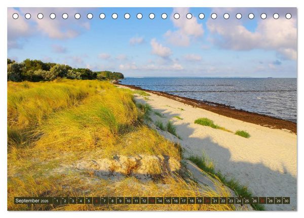 Produktbild: Insel Poel - Auszeit an der Ostsee (Tischkalender 2026 DIN A5 quer), CALVENDO Monatskalender