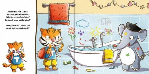 Produktbild: Timmy Tiger. Ich hab heute Badetag!