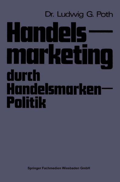 Produktbild: Handelsmarketing durch Handelsmarken-Politik
