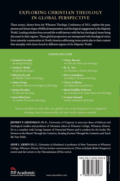 Produktbild: Global Theology in Evangelical Perspective