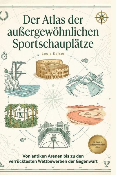 Produktbild: Der Atlas der au&szlig;ergew&ouml;hnlichen Sportschaupl&auml;tze
