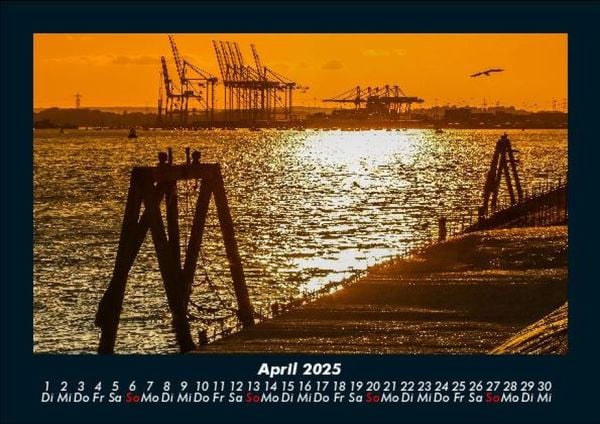 Produktbild: Hamburg 2025 Fotokalender DIN A5