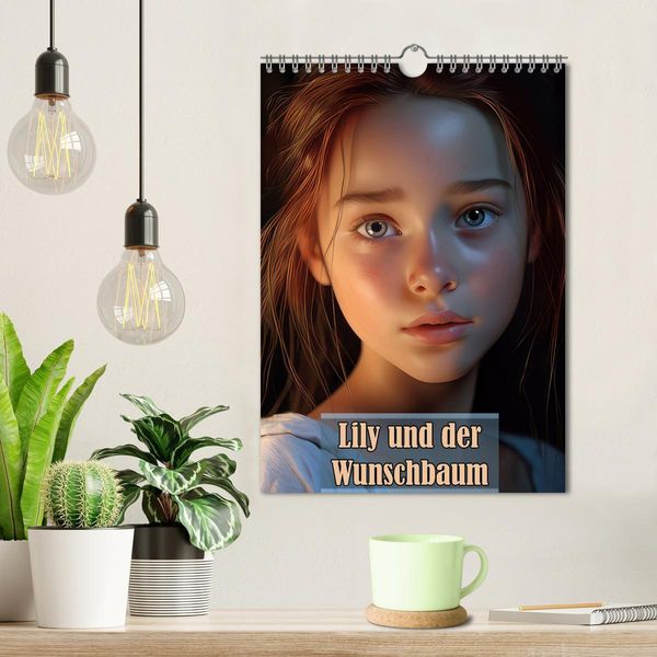 Produktbild: Lily und der Wunschbaum (Wandkalender 2026 DIN A4 hoch), CALVENDO Monatskalender