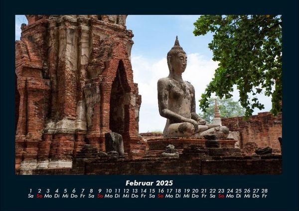 Produktbild: Tempel unserer Erde 2025 Fotokalender DIN A4