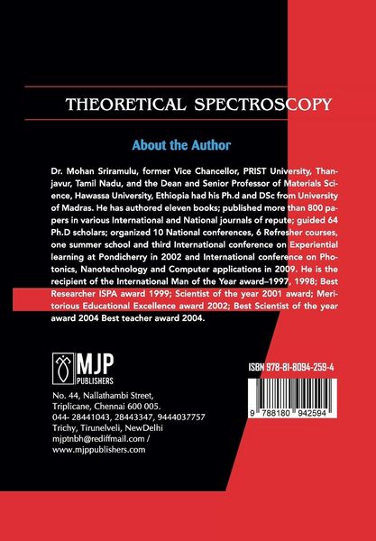 Produktbild: Theoretical Spectroscopy