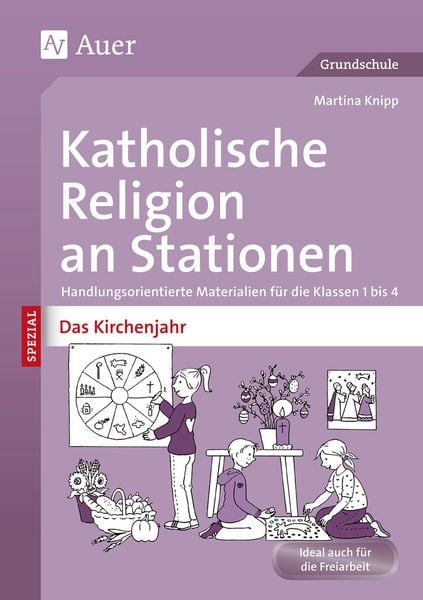 Produktbild: Katholische Religion an Stationen Das Kirchenjahr