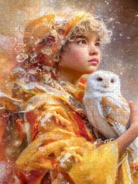 Produktbild: CALVENDO Puzzle Mensch und Tier | 1000 Teile Lege-Gr&ouml;&szlig;e 64x48cm Foto-Puzzle f&uuml;r gl&uuml;ckliche Stunden