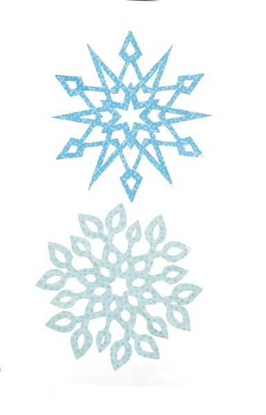 Produktbild: Fold & cut: Schneeflocken im Faltschnitt. Mit Anleitungen sowie Falt- und Schnittlinien