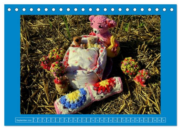 Produktbild: Der Baerchenladen, Teddys und Kunst zum Verlieben (Tischkalender 2026 DIN A5 quer), CALVENDO Monatskalender