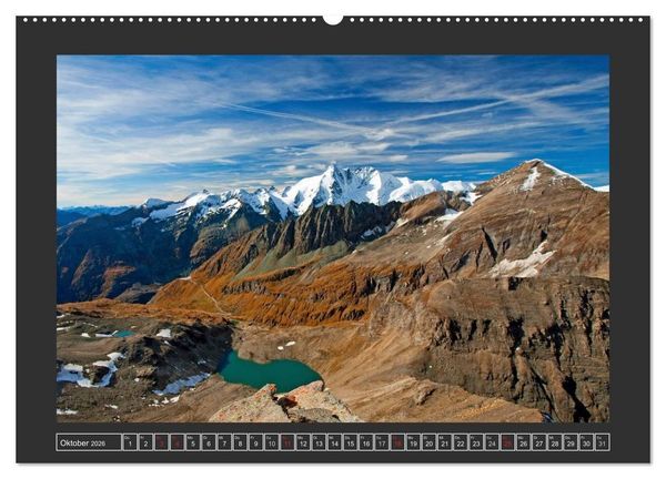 Produktbild: Der Gro&szlig;glockner 3798m (Wandkalender 2026 DIN A2 quer), CALVENDO Monatskalender