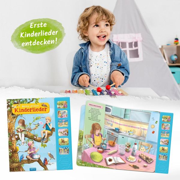 Produktbild: Tr&ouml;tsch Soundbuch Meine ersten Kinderlieder