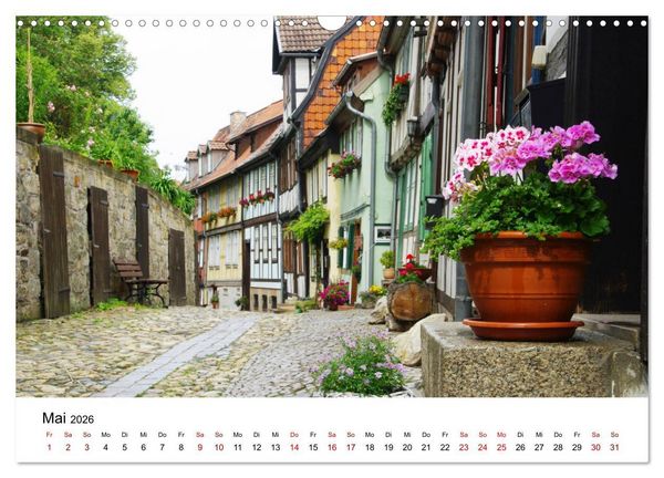 Produktbild: Weltkulturerbe Quedlinburg (Wandkalender 2026 DIN A3 quer), CALVENDO Monatskalender