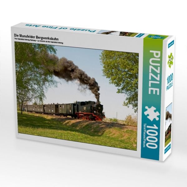 Produktbild: CALVENDO Puzzle Die Mansfelder Bergwerksbahn | 1000 Teile Lege-Gr&ouml;&szlig;e 64x48cm Foto-Puzzle f&uuml;r gl&uuml;ckliche Stunden