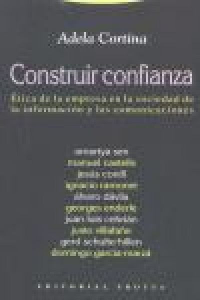 Produktbild: Construir confianza : &Eacute;tica de la empresa en la sociedad de la informaci&oacute;n y las comunicaciones