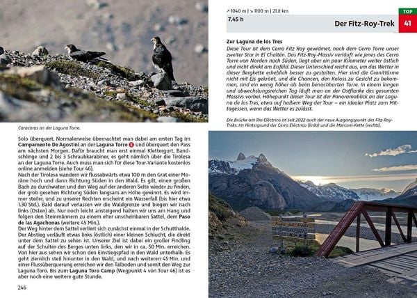 Produktbild: ROTHER Wanderf&uuml;hrer Patagonien und Feuerland. 53 Touren von kurzen Wanderungen bis zu mehrt&auml;gigen Trekking- und Hochtouren