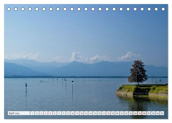 Produktbild: Bodensee - Traumlandschaften am Wasser (Tischkalender 2026 DIN A5 quer), CALVENDO Monatskalender