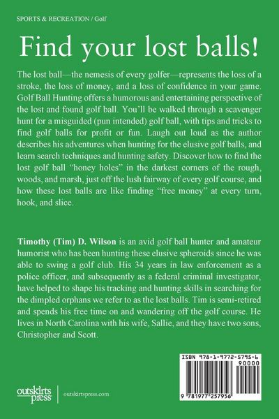 Produktbild: Golf Ball Hunting (The bathroom book about the small game of the big game)