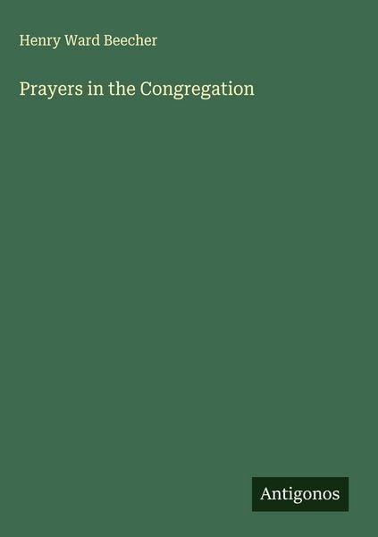 Produktbild: Prayers in the Congregation
