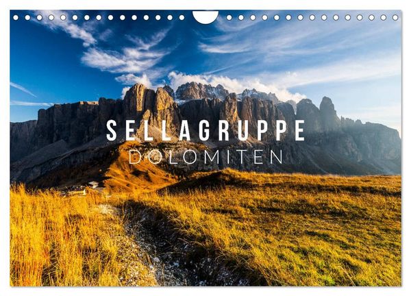 Produktbild: Sellagruppe. Dolomiten (Wandkalender 2027 DIN A4 quer), CALVENDO Monatskalender