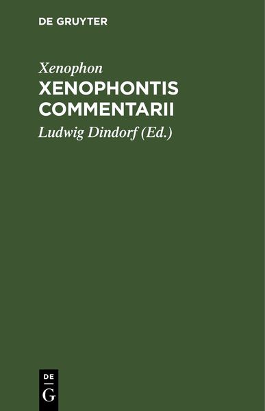 Produktbild: Xenophontis Commentarii