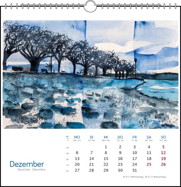 Produktbild: Bodensee Aquarell 2027