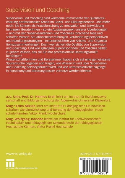 Produktbild: Supervision und Coaching