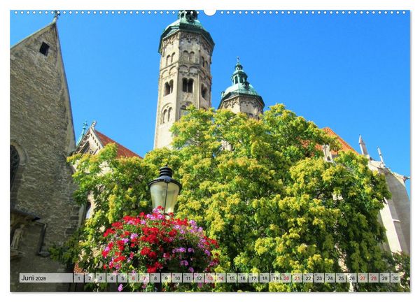 Produktbild: Burgenlandkreis - Naumburg, Wei&szlig;enfels, Zeitz (Wandkalender 2026 DIN A2 quer), CALVENDO Monatskalender