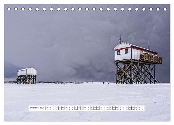Produktbild: St. Peter-Ording (Tischkalender 2027 DIN A5 quer), CALVENDO Monatskalender