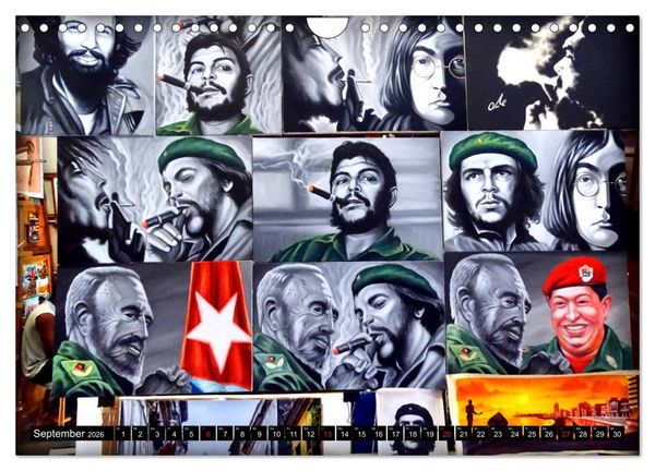 Produktbild: CHE - Ernesto Che Guevara in Kuba (Wandkalender 2026 DIN A4 quer), CALVENDO Monatskalender
