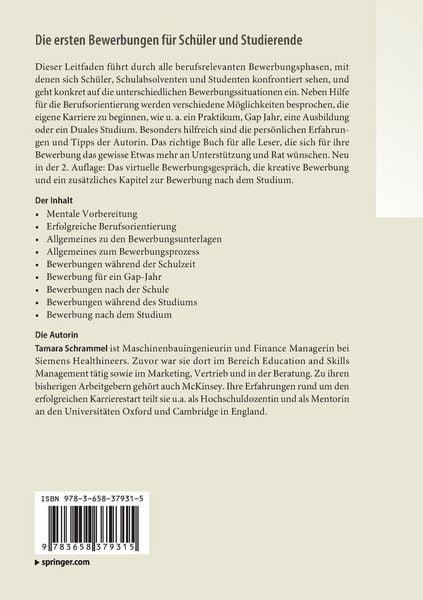 Produktbild: Die ersten Bewerbungen f&uuml;r Sch&uuml;ler und Studierende